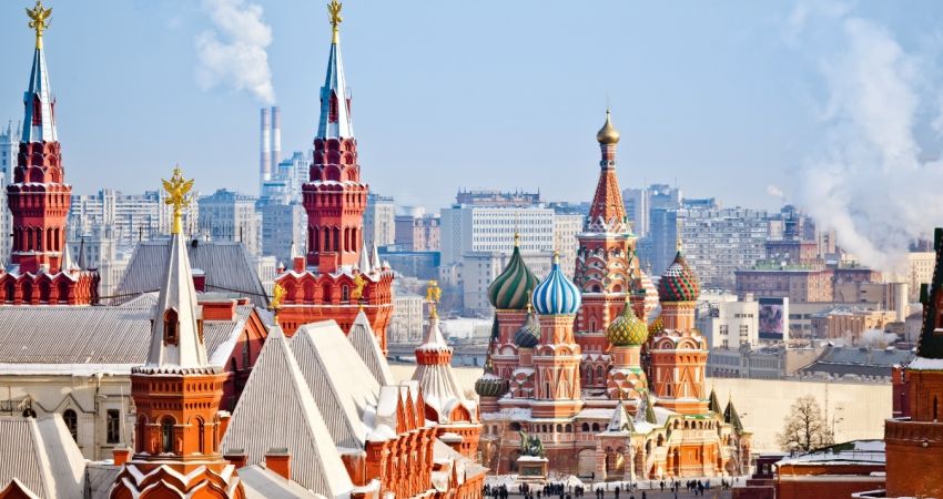 St. Petersburg & Moskova Turu Rotası